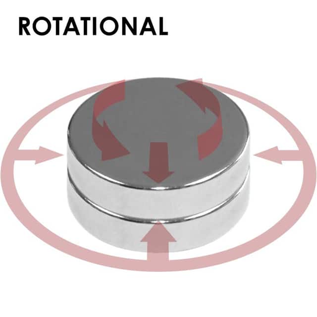 CMP1012D09ADH MAGNET 1.000"D X 0.125"THICK RND
