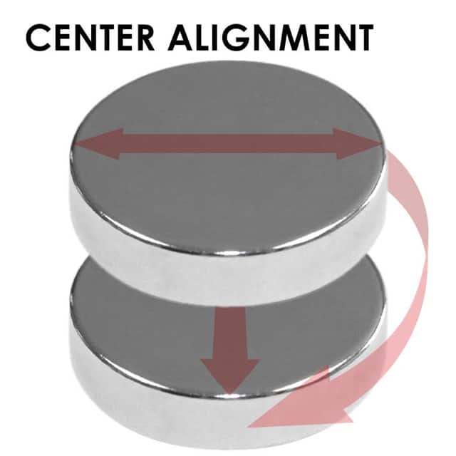 CMP2M1012C3 MAGNET 1.000"D X 0.125"THICK RND