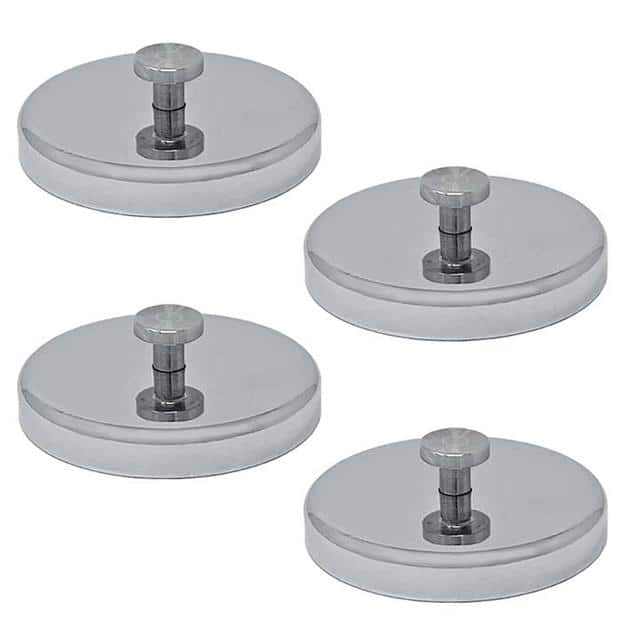 MX1000RKHS4PK CUP MAG W/SM T-SLOT STUD 1.24"OD