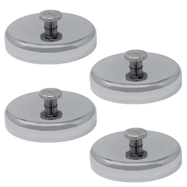MX1500RKHS4PK CUP MAG W/LG T-SLOT STUD 1.41"OD