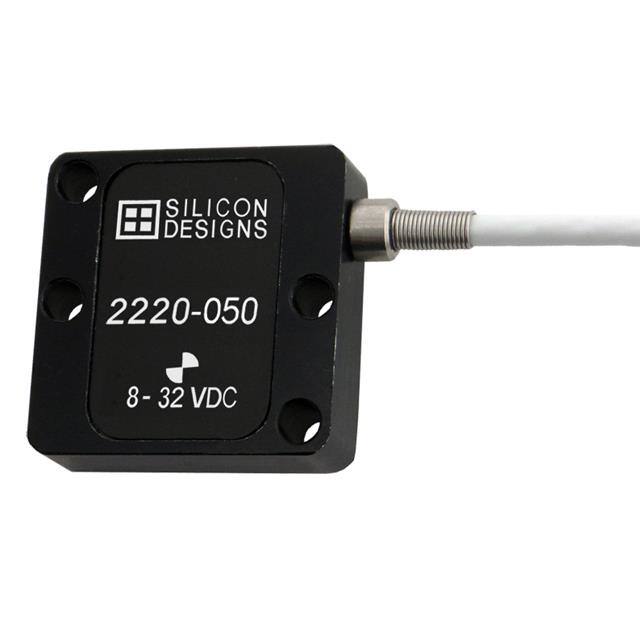 2220-050 1-Axis 50g DC Accel Temp Comp