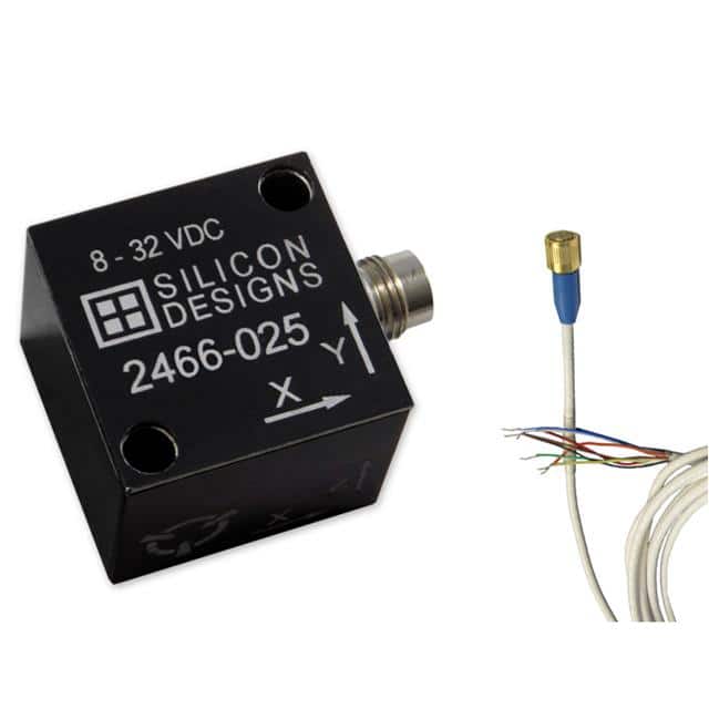 2466-025 3-Axis 25g DC Accel Connector