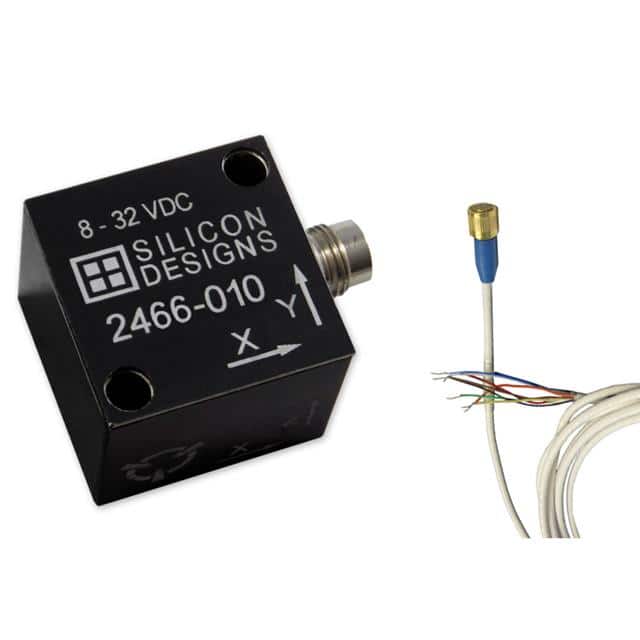 2466-010 3-Axis 10g DC Accel Connector