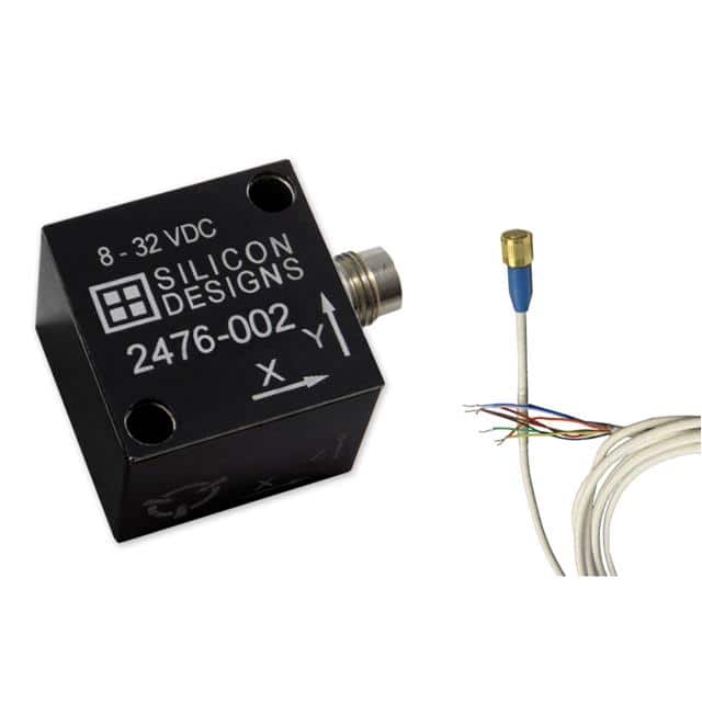 2476-002 3-Axis 2g DC Accel Connector