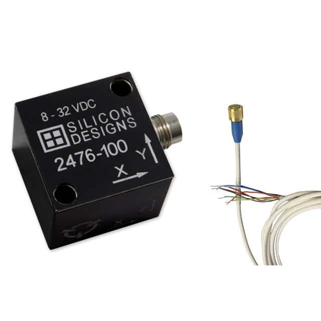 2476-100 3-Axis 100g DC Accel Connector