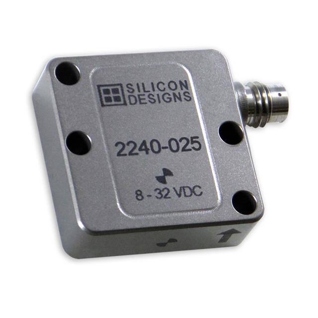 2240-025 1-Axis 25g DC Accel Hermetic