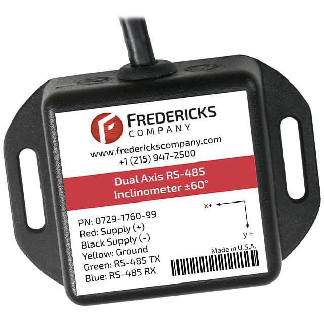 0729-1760-99 INCLINOMETER RS-485 60 DEG