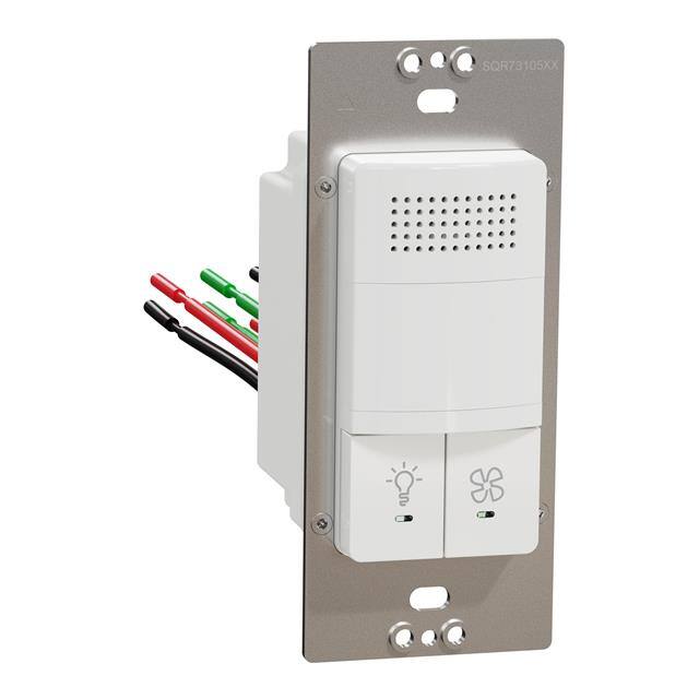 SQR73105WH PIR/HUMIDITY SENSOR FAN/LIGHT CO