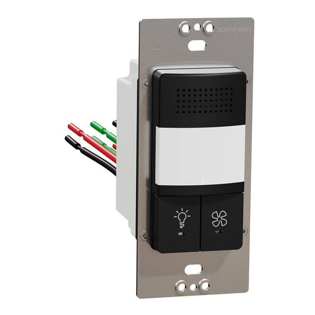 SQR73105BK PIR/HUMIDITY SENSOR FAN/LIGHT CO