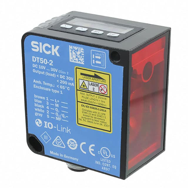 DT50-2B215252 SENSOR OPTICAL 20-3000CM ANALOG