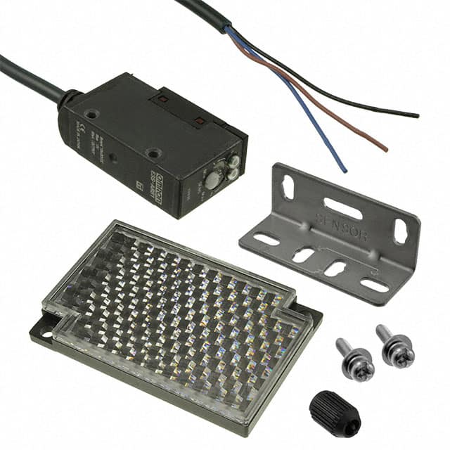 E3S-AR81 SENSOR RETROREFLECTIVE 2M PNP