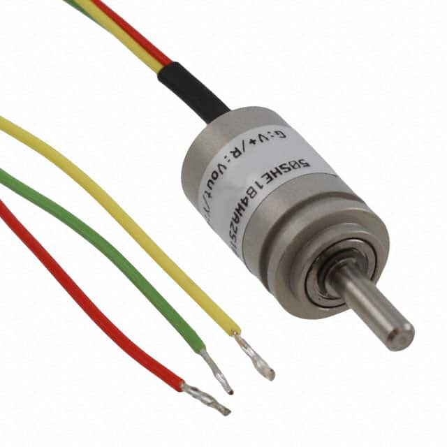 50SHE1B4WA2S16 SENSOR ROTARY 360DEG WIRE LEADS