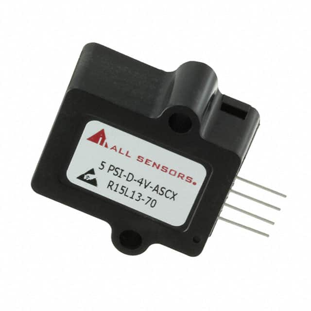 5 PSI-D-4V-ASCX SENSOR 5PSID 0.19" 4.75V 4SIP