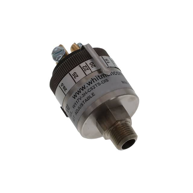 W117V-3H-C52TS-DIS VACUUM SWITCH 2.7-28.2 INHG