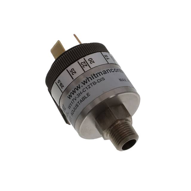 W117V-3H-C12TB-DIS VACUUM SWITCH 2.7-28.2 INHG