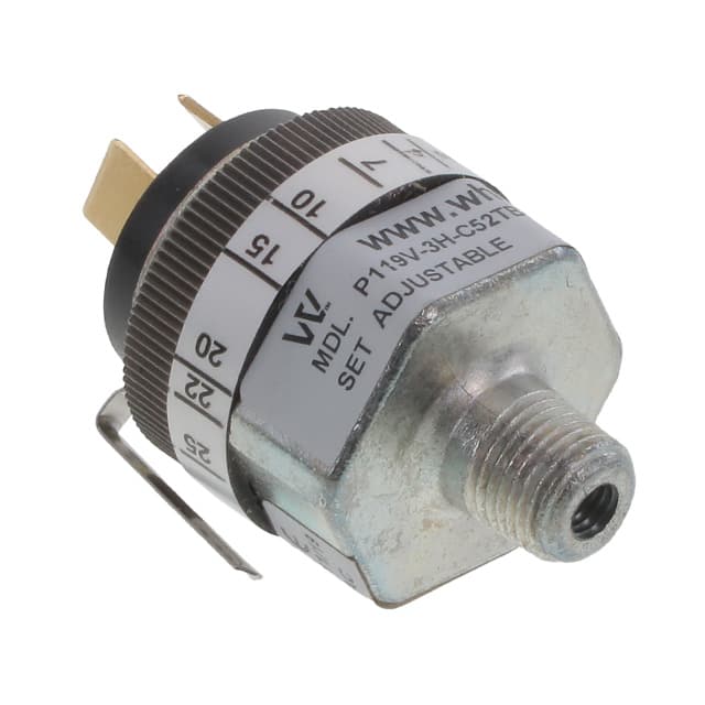 P119V-3H-C52TB-DIS VACUUM SWITCH 2.7-28.2 INHG