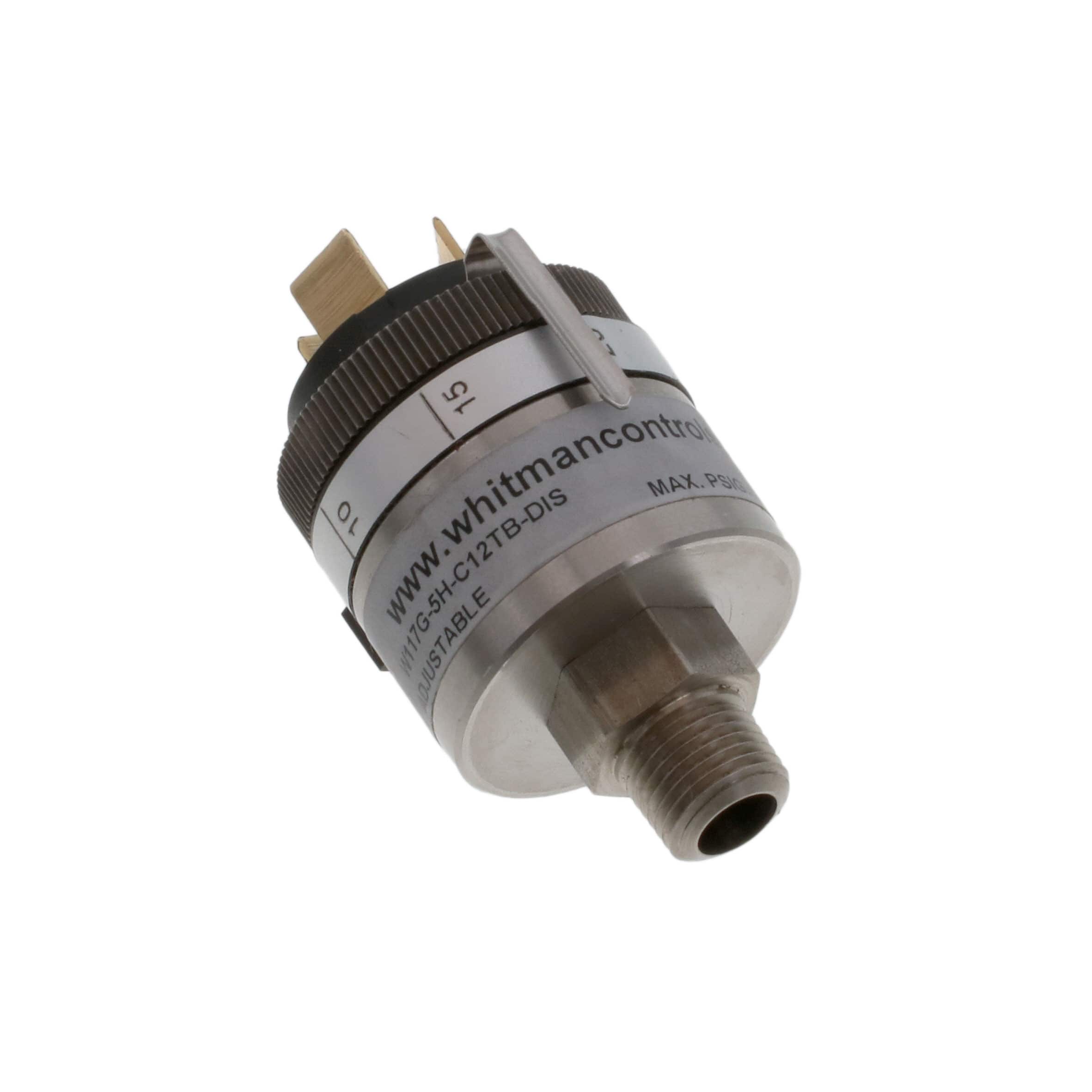 W117G-5H-C12TB-DIS PRESSURE SWITCH 3-50 PSIG