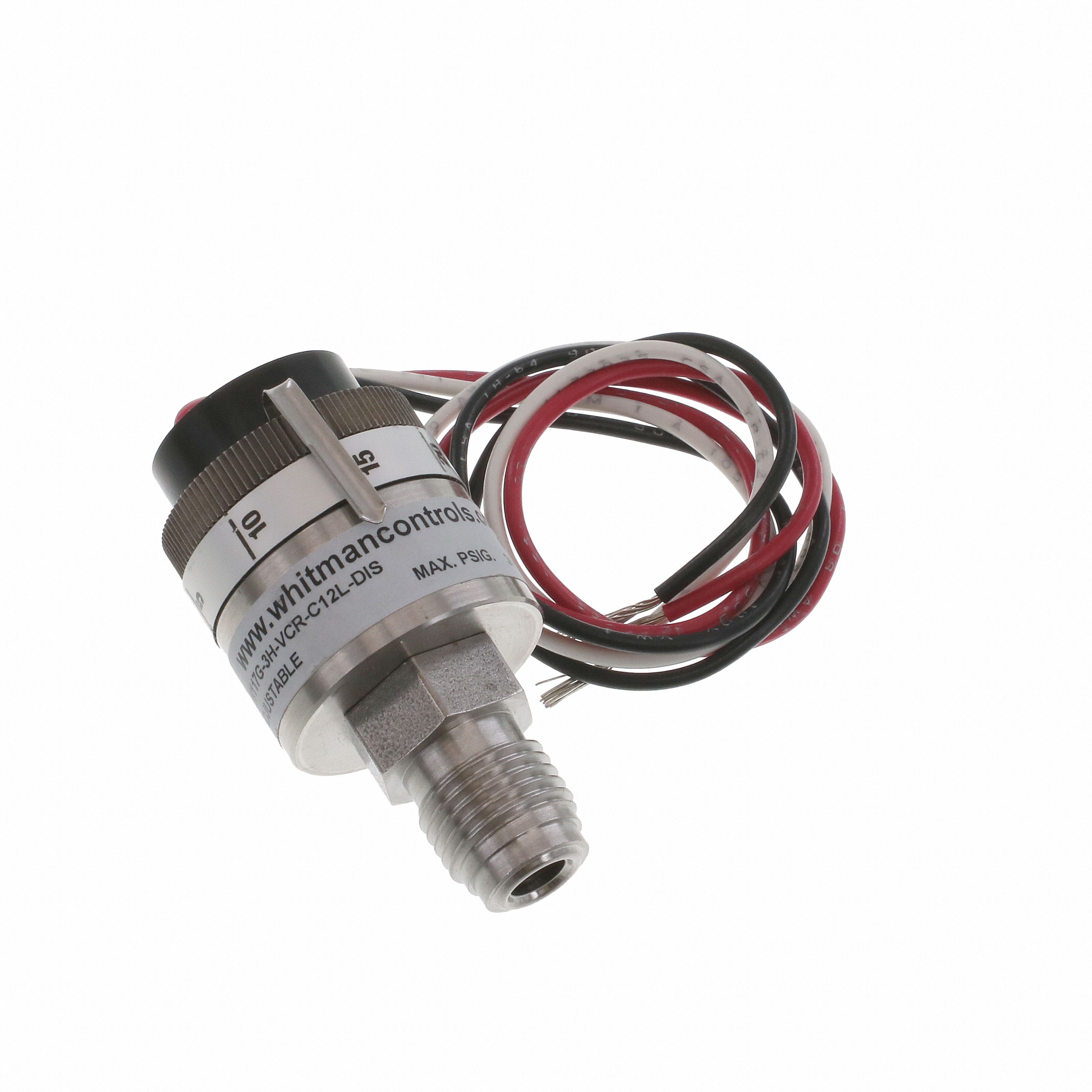 W117G-3H-VCR-C12L-DIS PRESSURE SWITCH 1.6-30 PSIG