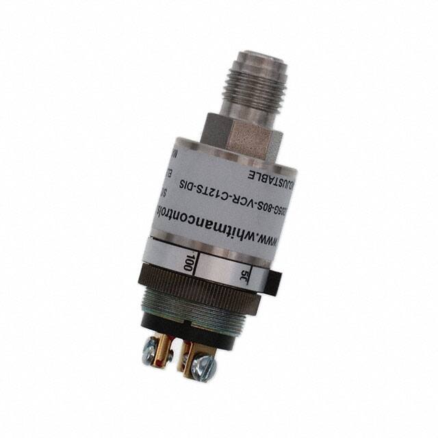 J205G-80S-VCR-C12TS-DIS PRESSURE SWITCH 100-800 PSIG