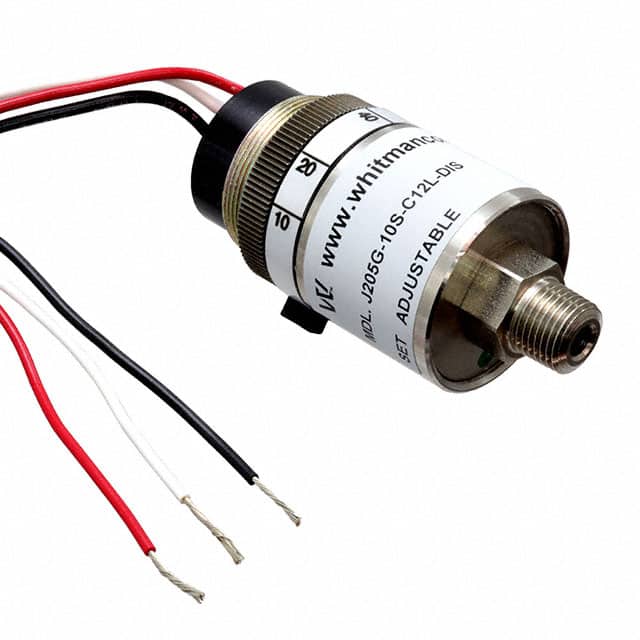 J205G-10S-C12L-DIS PRESSURE SWITCH 4-100 PSIG