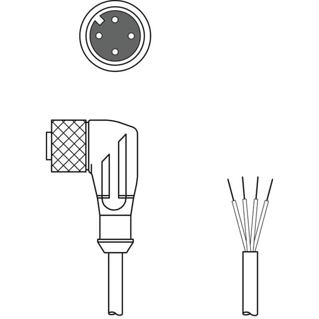 KD U-M124W-T2100-020 CONNECTION CABLE
