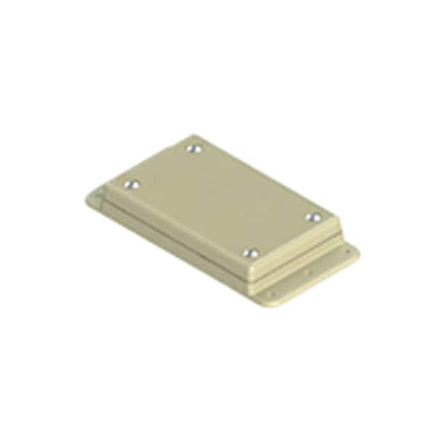 WM010RI,AL BOX ABS ALMOND 3.600"L X 2.270"W