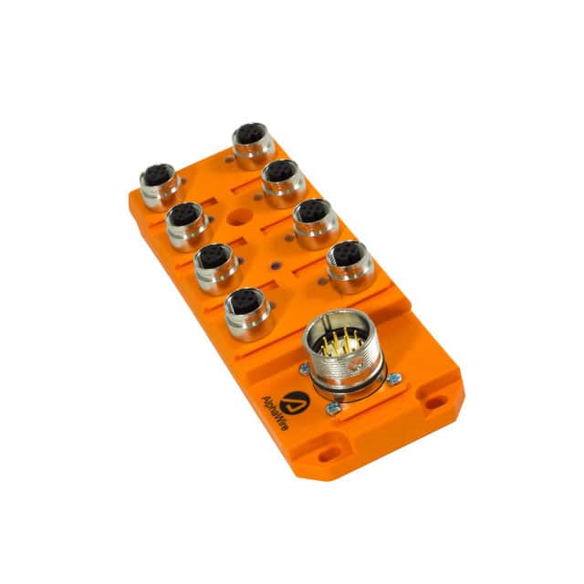 908-5M NC032 M12 PLASTIC 8PORT 1SIG LED