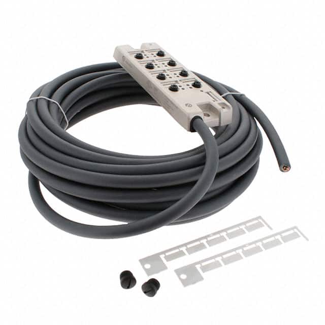 902-10M NC032 M12 DIE CAST 8PORT 2SIG LED