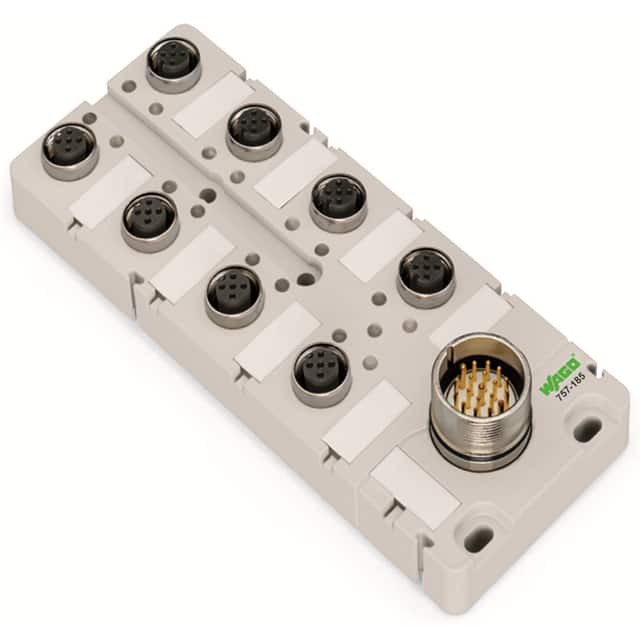 757-144 M12 SENSOR/ACTUATOR BOX; 4-WAY;
