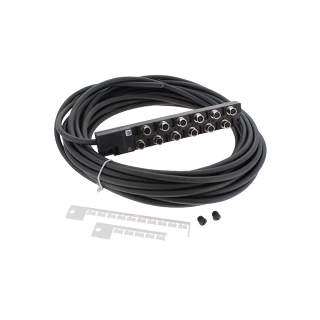 801-10M NC032 M8 PLASTIC 12PORT 1SIG LED