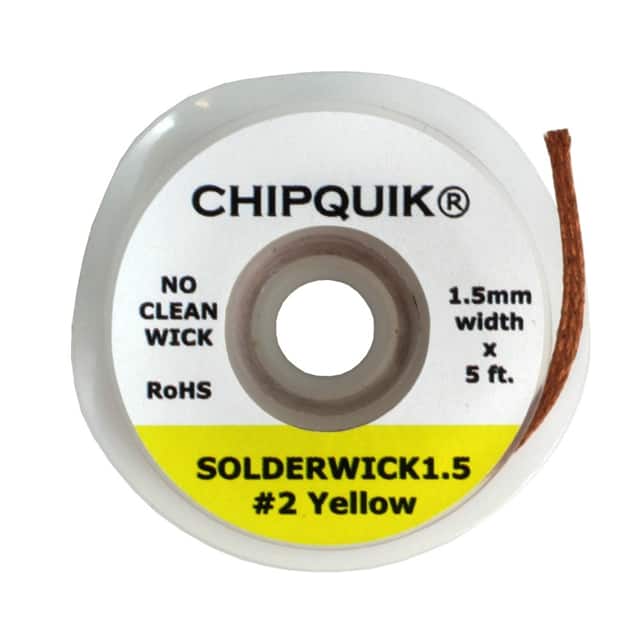 SOLDERWICK1.5 1.5MM SOLDER WICK NO CLEAN