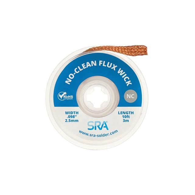 SW-2.5-NC-10 SRA NO-CLEAN DESOLDERING WICK 10