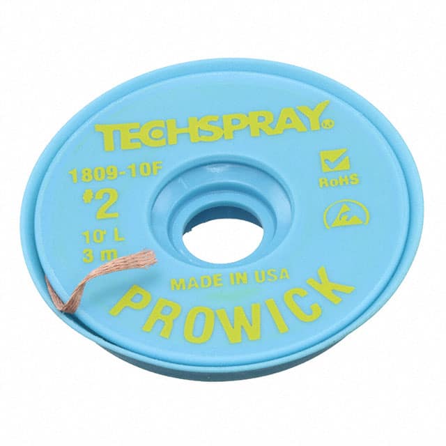 1809-10F DESOLDER BRAID ROSIN 0.055" 10'
