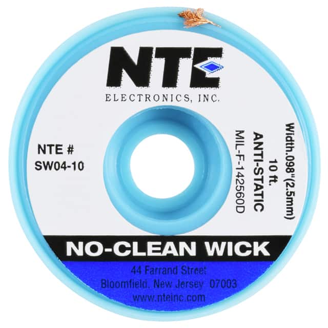 SW04-10 NC WICK ANTI-STAT #4 10FT