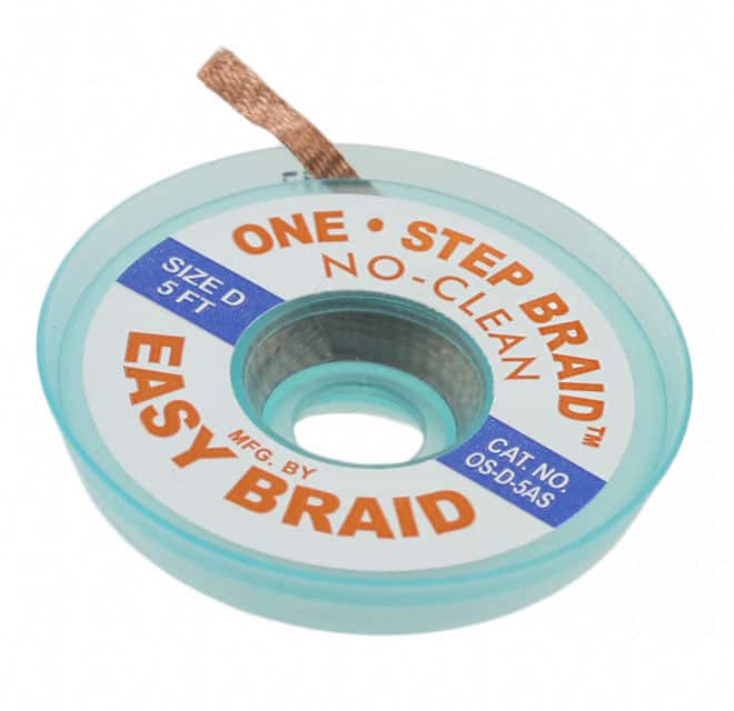 OS-D-5AS DESOLDER BRAID NO-CLN 0.1" 5'