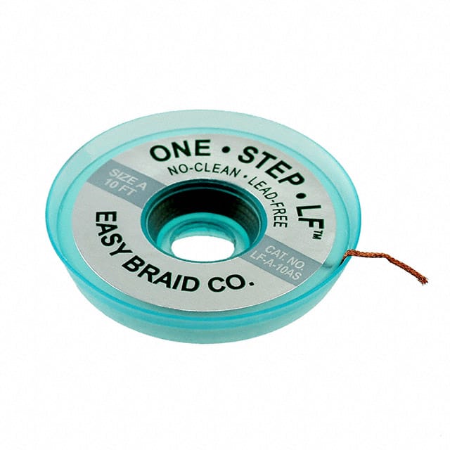 LF-A-10AS DESOLDER BRAID ROSIN 0.025" 10'