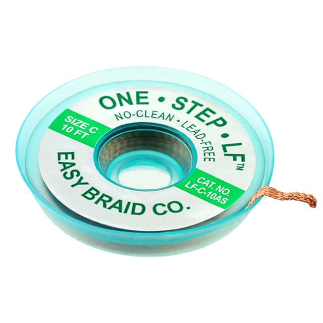 LF-C-10AS DESOLDER BRAID ROSIN 0.075" 10'