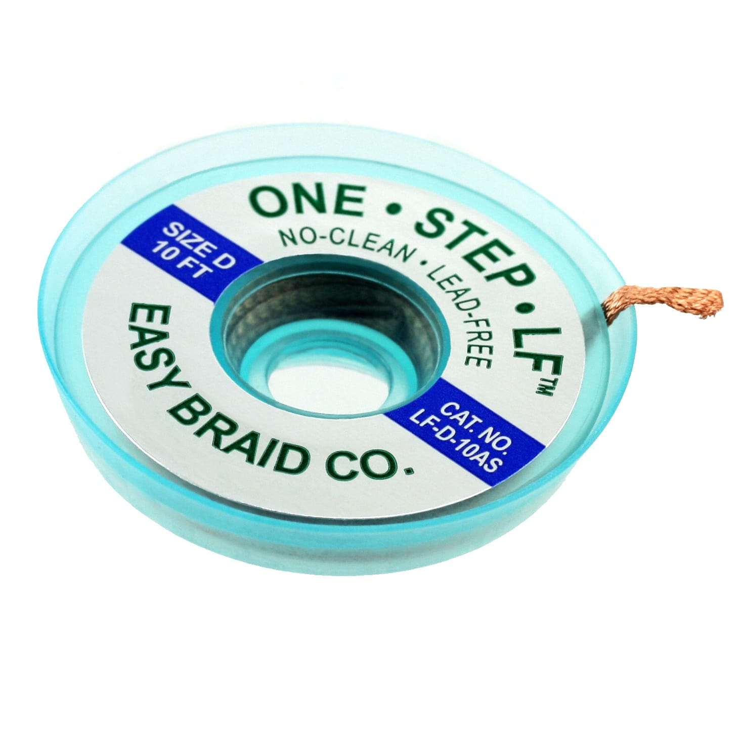 LF-D-10AS DESOLDER BRAID ROSIN 0.1" 10'