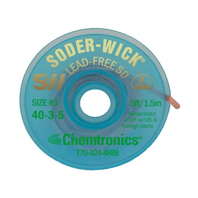 SW14035 DESOLDR BRAID LEAD FREE 0.08" 5'