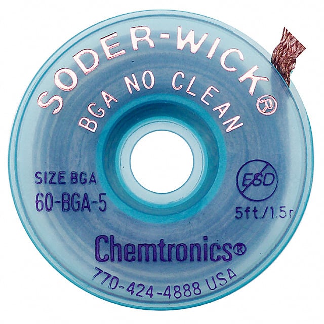 60-BGA-5 DESOLDER BRAID NO-CLEAN 5'