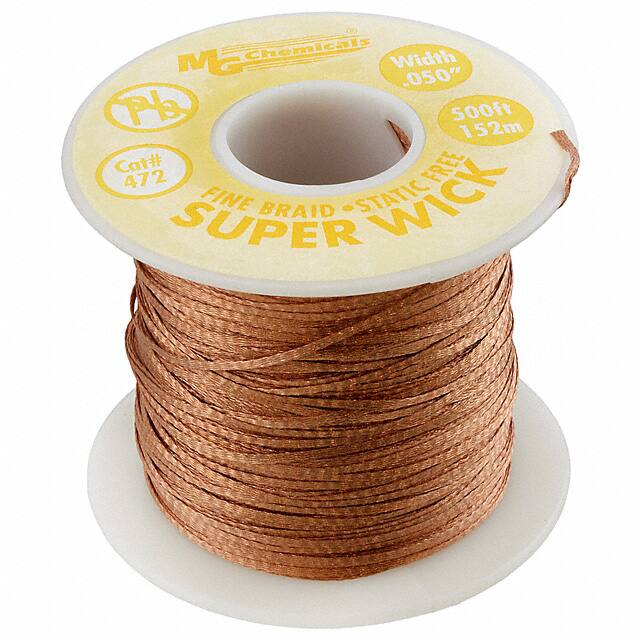 472 DESOLDER BRAID ROSIN 0.05" 500'