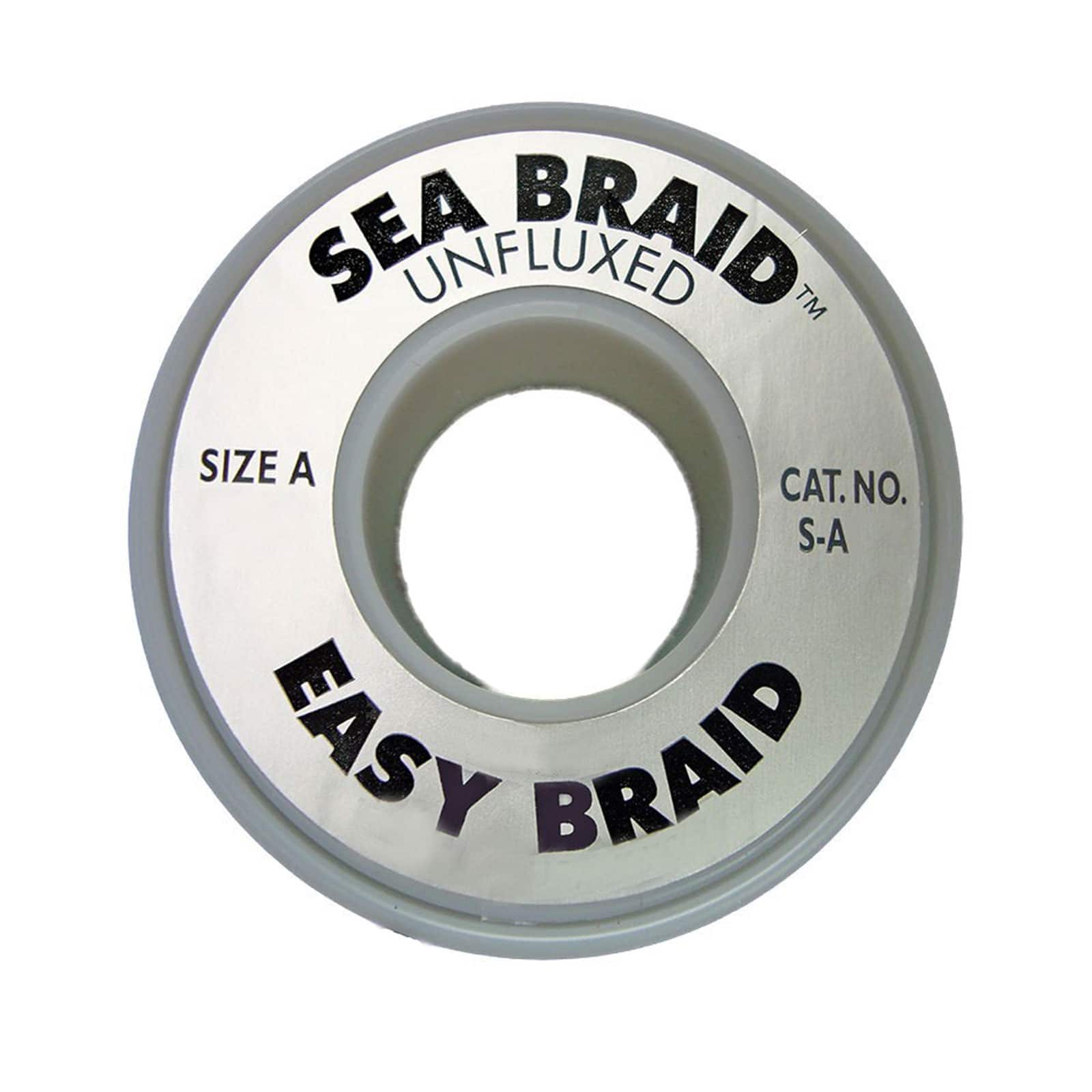 S-A-25 DESOLDER BRAID UNFLUX 0.025" 25'