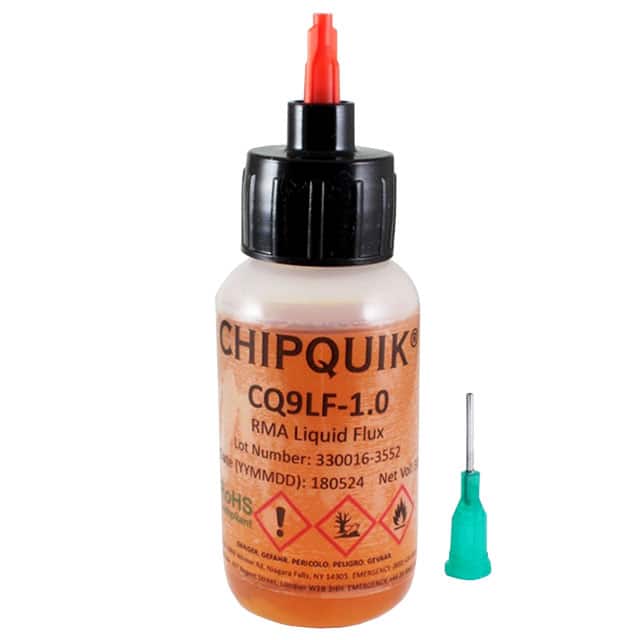 CQ9LF-1.0 LIQUID FLUX ROSIN MILDLY ACTIVAT