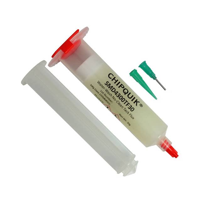 SMD4300TF30 TACK FLUX IN 30CC SYRINGE NO-CLE