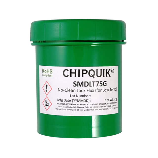 SMDLT75G FLUX - NO CLEAN LF CAN 2.64 OZ