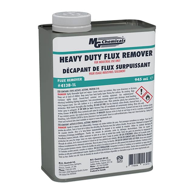 413B-1L HEAVY DUTY FLUX REMOVER