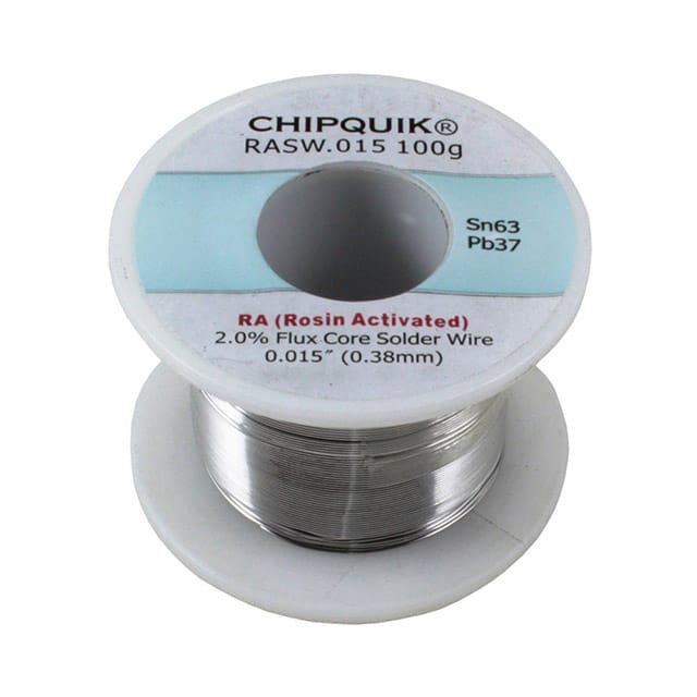 RASW.015 100G SOLDER WIRE 63/37 TIN/LEAD ROSIN