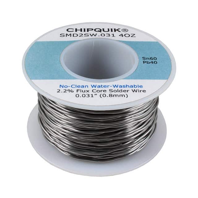 SMD2SW.031 4OZ SOLDER WIRE 60/40 TIN/LEAD NO-CL