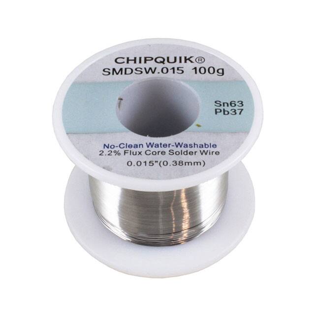 SMDSW.015 100G SOLDER WIRE 63/37 TIN/LEAD NO-CL