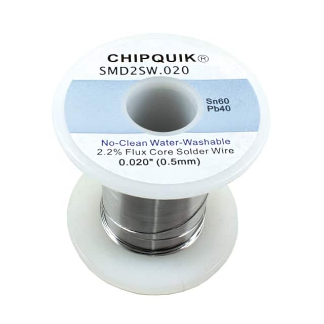 SMD2SW.020 8OZ SOLDER WIRE 60/40 TIN/LEAD NO-CL